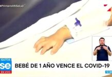 Bebé de 1 año logró vencer al COVID-19 en Iquitos