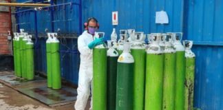 Gobernador pide que pacientes recuperados del covid-19 devuelvan balones de oxígeno