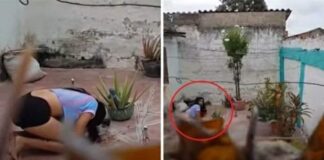 Mujer es captada haciendo «amarre»