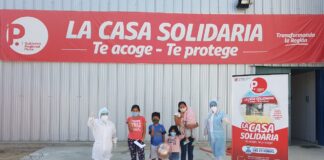 Familia cumplió cuarentena en La Casa Solidaria