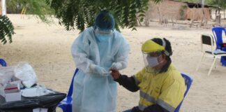 GORE aplica 150 pruebas rápidas en las vegas de cieneguillo sur para combatir propagación del covid-19
