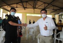 Alcalde y dirigentes se reúnen con general PNP para hacer frente a inseguridad ciudadana