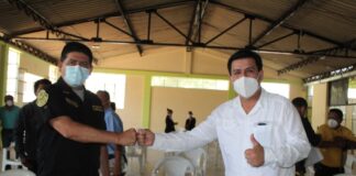 Alcalde y dirigentes se reúnen con general PNP para hacer frente a inseguridad ciudadana