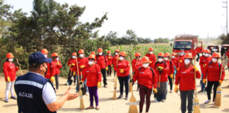 Municipalidad de La Arena da inicio a «Trabaja Perú»