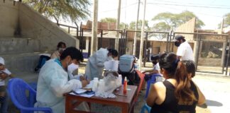 Cerca de 2,200 personas fueron inmunizadas durante jornada de vacunación