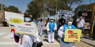 Diresa inicia campaña de recojo de criaderos de zancudos para prevenir el dengue