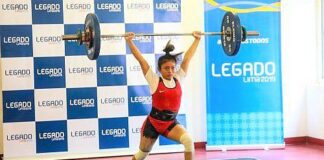 Peruana brilla en Campeonato Sudamericano e Iberoamericano online de levantamiento de pesas