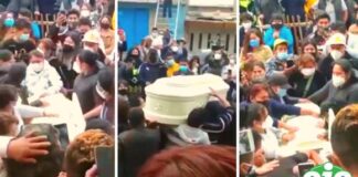 Adiós a ‘La Bibi’: con baile y música chicha despiden restos del cómico Miguel Campos
