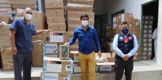 DIRESA entrega ventiladores mecánicos para la atención de pacientes Covid – 19