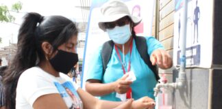Diresa intensifica medidas de prevención ante la covid-19 en mercados, centros comerciales y terminales terrestres