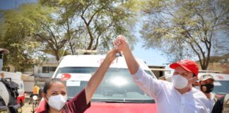 GORE beneficia alrededor de 300 mil personas con entrega de ambulancias para Veintiséis de Octubre, Piura y Cura Mori
