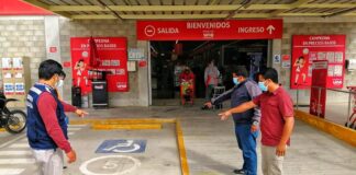 Municipalidad Distrital Veintiséis de Octubre verifica acceso para personas con discapacidad.