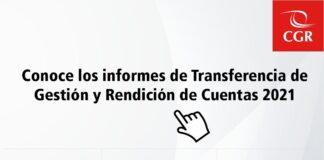 Ciudadanía accederá a Informes de Transferencia de Gestión y Rendición de Cuentas
