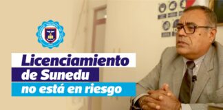 Rector de UNP: Licenciamiento de Sunedu no está en riesgo
