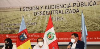 Gobernador participó de I Sesión Descentralizada de la comisión agraria del congreso