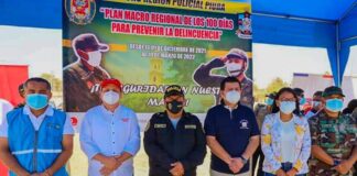 Gobernador: “Desde el Gobierno Regional ratificamos nuestro compromiso de contribuir con la parte logística para que la Policía siga cumpliendo cabalmente sus funciones”