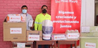 Ugel Sechura recibe importante donación para el entorno a clases