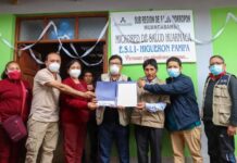 Pobladores de Higuerón Pampa cuentan con establecimiento de salud reconocido por el Minsa