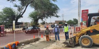 GORE renueva redes de agua potable y alcantarillado en Veintiséis de Octubre