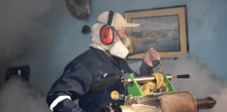 Diresa Piura inicia fumigación de AA.HH. Almirante Miguel Grau y Madre Teresa de Calcuta