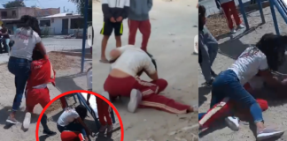 Estudiantes protagonizan peleas callejeras en Paita