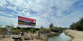 Construcción de canal de riego en cruceta generará 7 mil puestos de trabajo