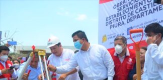 Gobernador colocó la primera piedra para la construcción del centro de salud de Tacalá