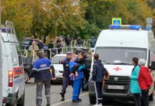 Al menos 17 muertos, entre ellos 11 niños, en un tiroteo en una escuela en Rusia