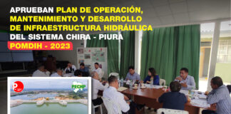 Aprueban Plan de Operación Mantenimiento y Desarrollo Hidráulica Del Sistema Chira – Piura (POMDIH – 2022)