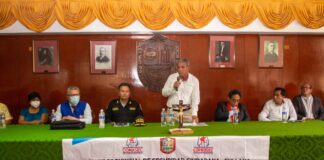 Alcalde provincial aperturó instalación del COPROSEC