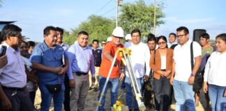 Colocan primera piedra de los colegios n°14033 y n°1452 de la Unión