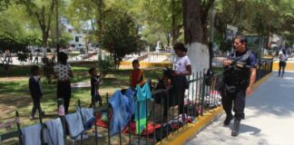 Piura: Serenazgo desaloja a extranjeros del Parque Infantil