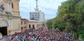 Piuranos marcharon para exigir al ejecutivo presupuesto y obras definitivas