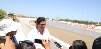 Gobernador Luis Neyra: “Vamos a hacer un diagnóstico completo de toda la obra de las defensas del río Piura”