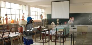 Municipio de Castilla fumiga 19 colegios para prevenir el dengue