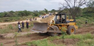 Municipalidad Provincial de Piura recupera terreno en centro poblado Santa Rosa de Yarance