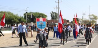 Castilla: El Medio Piura reivindica el fervor patriótico con desfile cívico escolar