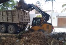 Municipalidad Provincial de Piura erradica al menos 150 toneladas de residuos sólidos en la ciudad