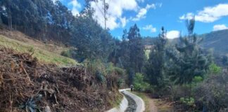 GORE Piura ejecuta obra del canal Chicope para beneficiar a 500 familias de Huancabamba