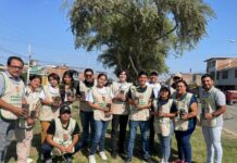 UCV Piura sembró 1000 árboles en Gran Cruzada Verde Nacional por el Día del Árbol