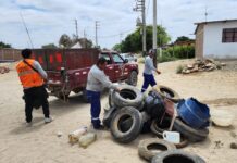 Eliminan criaderos de zancudos en 300 viviendas del centro poblado San Rafael