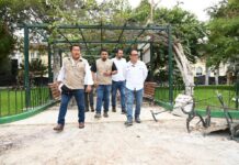 Alcalde Gabriel Madrid evalúa sancionar a empresa por incumplir plazos en obra de Plaza de Armas