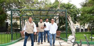Alcalde Gabriel Madrid evalúa sancionar a empresa por incumplir plazos en obra de Plaza de Armas