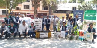 Piuranos participan en campaña de reciclaje organizado por la MPP