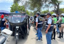 Comuna de Castilla y Dirección de Transportes le declaran la guerra a la informalidad