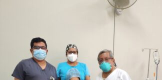 Cirujanos pediatras del hospital Santa Rosa operan exitosamente a prematuro de 35 semanas, por presentar mal congénito llamado gastrosquisis