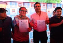 Alcalde Gabriel Madrid anuncia elaboración del expediente técnico para el proyecto de agua y saneamiento de UPIS LAE