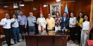 Alcalde de Piura se reúne con representantes de Cooperación Suiza para fortalecer el proyecto de ciudades en movimiento
