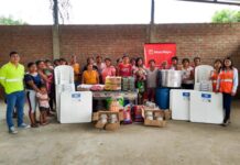 60 familias se benefician con la reactivación de comedor popular del caserío de Miraflores en el distrito de Bellavista