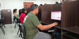 GORE implementa con 20 computadoras sala de examen de conocimientos para obtener licencias de conducir